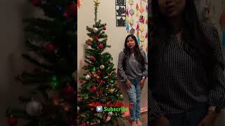 Christmas tree Done shorts mousumimusings bengalivlog christmas christmastree mrbeast [upl. by Eiroc]