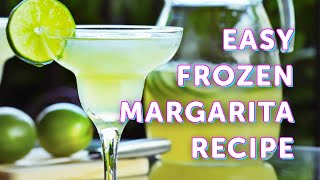 EASY Frozen Margarita Recipe with Margarita Mix [upl. by Aryt]