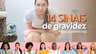 14 sinais de gravidez antes do atraso da menstruação ｜Ludmilla Hirata [upl. by Emixam]