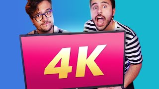 Monitor BARATO 4K GIGA pra EDIÇÃOJOGOS😱  Unboxing LG UHD 4K 32quot [upl. by Bhayani]