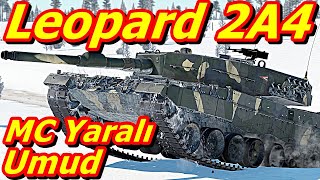 War Thunder Leopard 2A4 Türkçe Oynanış Sohbet Muhabbet [upl. by Peterman]