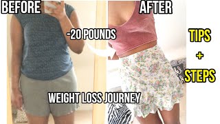 EASY Weight Loss Tips  How I lost 20 POUNDS in 1 month Easy and Maintained it [upl. by Asilej383]