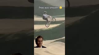 THAT WAS SMOOTH 🥳 bmx bike trick fypage [upl. by Sineray290]