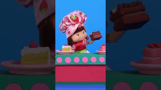 Which Cake To Eat strawberryshortcake stopmotion toys [upl. by Nerual]