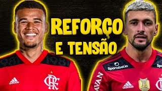 KENEDY ACERTADO E DESGASTE COM ARRASCAETA FLAMENGO VIVE MOMENTO AGITADO [upl. by Bremble488]