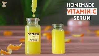 Homemade vitamin c serum for glowing skin  Orange peel serum [upl. by Stelu973]