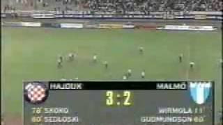 Drago Ćosić  Hajduk  Malmo 32 [upl. by Acinna31]