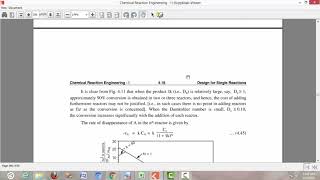 Equal Size CSTR Reactors in Series and Parallel [upl. by Nathalie]