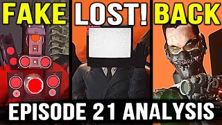 TV MAN TRAITOR IS EXPOSED Skibidi Toilet Zombie Universe 21 Analysis All Secrets Easter Eggs Theory [upl. by Schacker]