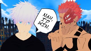 JUJUTSU KAISEN vs SUKUNA  JUJUTSU KAISEN VR [upl. by Martguerita]