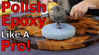 How To Polish Epoxy Resin Like A Pro [upl. by Neelloj]