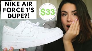 UHHH I FOUND A NIKE AIR FORCE 1S DUPE [upl. by Meeks]