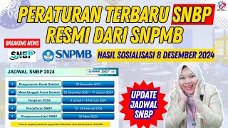 ATURAN SNBP 2024 TERBARU DARI SNPMB [upl. by Benge731]