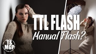 TTL Flash Or Manual Flash in the Studio  Take and Make Great Photography with Gavin Hoey [upl. by Iknarf]