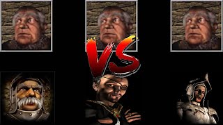 3 NOBLES VS MARSHALL SNAKE RAT  Lord Woolsack  Stronghold Crusader AI Battle [upl. by Amalie]