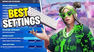 NEW BEST Keyboard amp Mouse Settings Sensitivity amp Keybinds in Fortnite Season 3 [upl. by Mohamed]