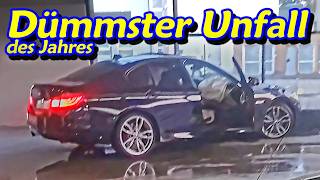 Unfassbare LKWAktion BMWUnfall in Waschstraße und ÜberholWahsinn  DDG Dashcam Germany  597 [upl. by Auqenahs]