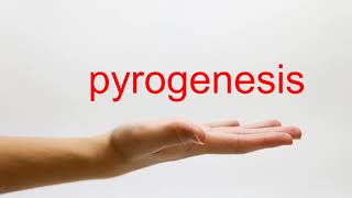 How to Pronounce pyrogenesis  American English [upl. by Mcferren]