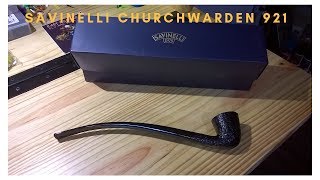 Savinelli Rustic 921 Churchwarden Pipe [upl. by Thierry]