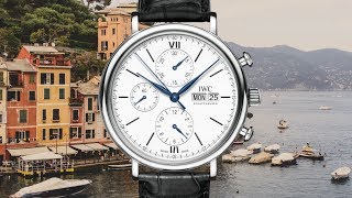 Review IWC Portofino Chronograph Edition quot150 Yearsquot [upl. by Adnuahsor]