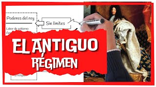 🔴 ANTIGUO RÉGIMEN Sociedad estamental y ABSOLUTISMO 👑👑👑 [upl. by Claiborn]