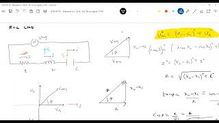 194 accircuits  Series R L Circuit  Series R C Circuit  Series R L C Circuit [upl. by Ecertak]