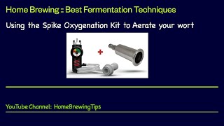 Home Brewing  Oxygenate your wort with the Spike Oxygenation Kit A show and tell video and review [upl. by Sugihara319]