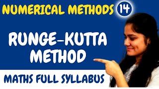 Introduction to RungeKutta MethodRK MethodNumerical methodsBCA MathsBtech MathsDream Maths [upl. by Clarence398]