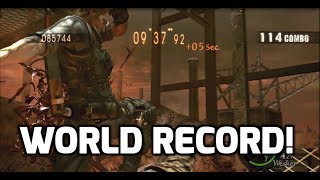 Resident Evil 5 Mercenaries  Prison Solo 827041 WORLD RECORD [upl. by Crista]