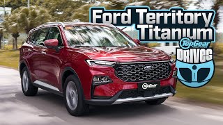 2023 Ford Territory review Base Titanium variant tested  Top Gear Philippines [upl. by Esinehc]