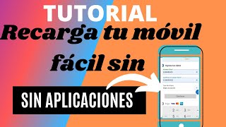 Como hacer recargas Telcel por celular [upl. by Vallo]