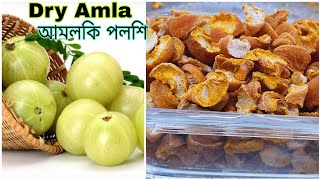 Amlokir achar  Amlokir polshi  Amla achar recipe  Amla benefits  Dry amla  dry amloki [upl. by Hanoj733]