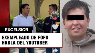 Exempleado de Fofo Márquez asegura recibió malos tratos del influencer [upl. by Asilrak532]