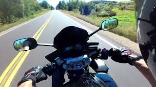 wheelie bikelife vlog fz6 sendit life sendit insta360x3 insta360 yamaha sena10cevo [upl. by Orutra]