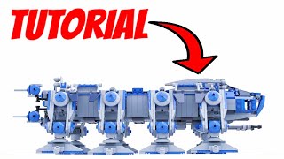 8x 501st Battlepack ATOT Instructions Lego Star Wars 75280 Alternate Build Tutorial [upl. by Vareck]