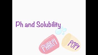 Ph and Solubility of Drugs [upl. by Nayarb593]