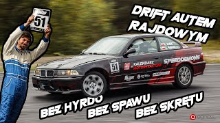 Kierowca rajdowy próbuje driftu  Rally Vlog S01E07 [upl. by Schatz]