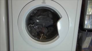 Indesit Start washing machine spinning for 10 hours sleep and relax [upl. by Bridwell]