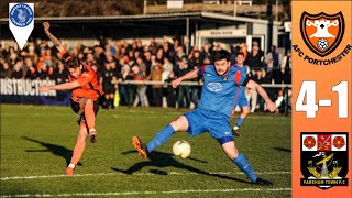 AFC Portchester vs Fareham FC  Match Highlights 41 WESSEX LEAGUE [upl. by Dewey52]