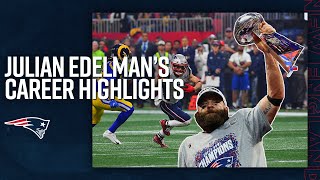 A Tribute to Julian Edelmans Career New England Patriots [upl. by Nbi]