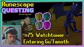 Runescape 75 WATCHTOWER 22  ENTERING GUTANOTH [upl. by Tomas540]