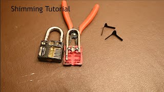 Padlock Shimming Tutorial Feat James [upl. by Minica]