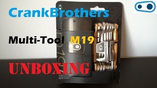 CrankBrothers MultiTool M19 Unboxing [upl. by Bandeen848]