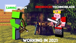 HOW TO JOIN JAVA SERVERS FROM BEDROCKJAVABEDROCK CROSS PLATFORMGEYSER MCHYPIXEL IN BEDROCK2021 [upl. by Weide]