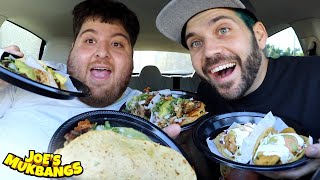 TRYING THE BEST TACOS amp BURRITOS IN LOS ANGELES with JONAH [upl. by Inaffets]