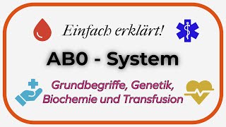 Blutgruppen Das AB0  ABO  System  Einfach erklärt [upl. by Trotta]