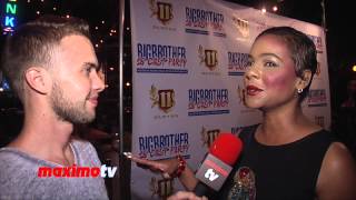 Lark Voorhies Interview quotBig Brother 16quot Finale Party Red Carpet [upl. by Sel]