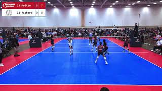 AJV 13 Molten Vs KVA 13Richard at 2024 USAV Girls National Championship [upl. by Alleunamme535]