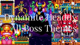 Dynamite Headdy  All Boss Themes [upl. by Kaden]