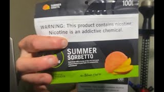 Fumari Summer Sorbetto New Shisha Flavor [upl. by Murage]